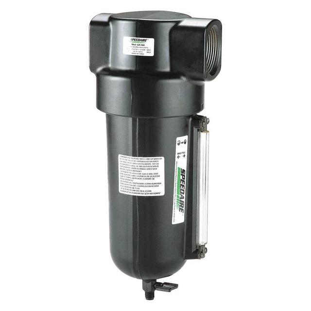 SPEEDAIRE 4ZL11 Filter,1-1/2" NPT,425 cfm,5 micron