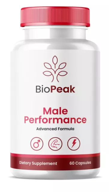 Biopeak Male Enhancement bio peak male supplement 60CapsNew last longer BiggerD