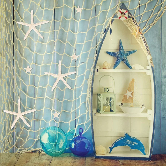 16 piezas Adornos Estrella de Mar Decoración Mariposas Decorativas Para Pared Océano