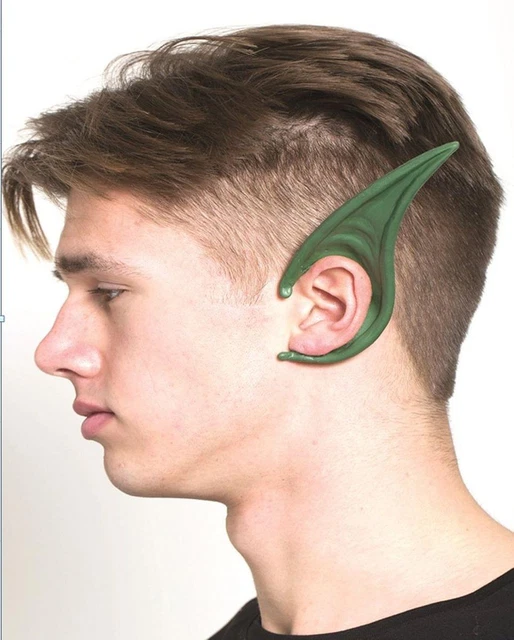 Cosplay Flexi Ears Costume Accessory Long Demon Green