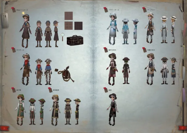 Identity V Official Setting Materials 3