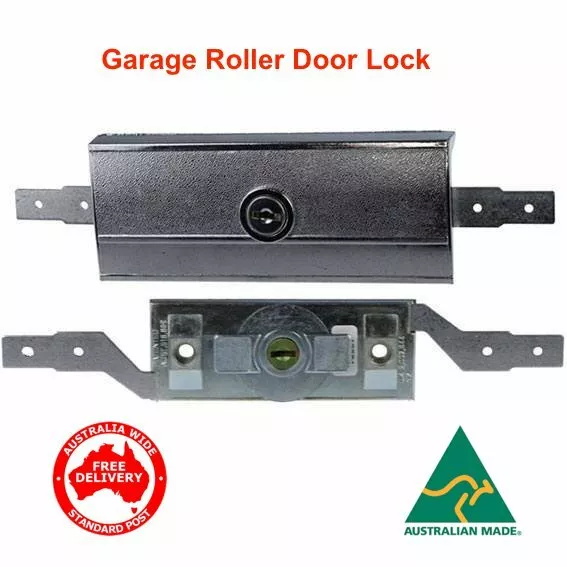 Garage Roller Door Lock Replacement With 2 Keys- for B&D, Gliderol-FREE POST