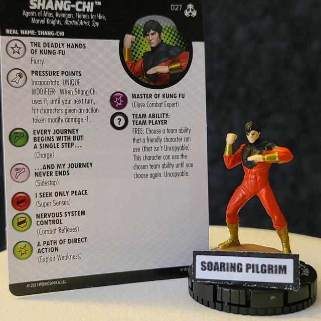SHANG-CHI - 027 UNCOMMON War of the Realms Marvel Heroclix #27