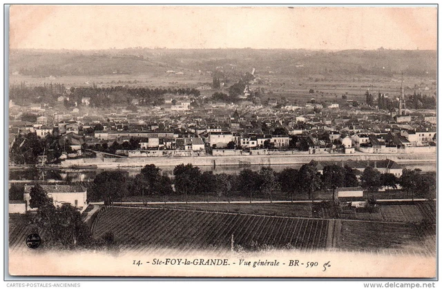 33 SAINTE FOY LA GRANDE - vue generale