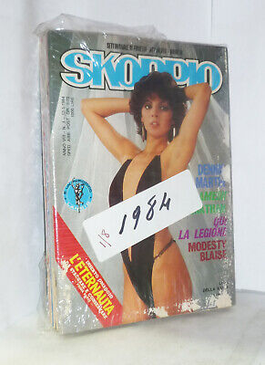 Skorpio Anno 8 (1984) Lotto 8 Numeri (1/8) - Editoriale  Aurea - Riviste Buone
