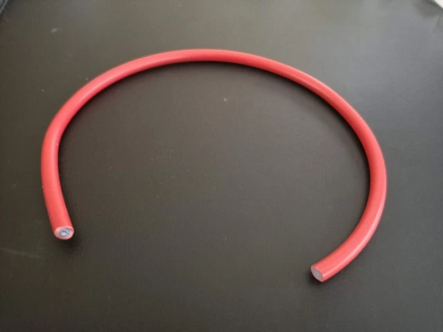 40cm Cavo Rosso Bobina AT Alta Tensione Candela Made in Italy Piaggio Si Ciao