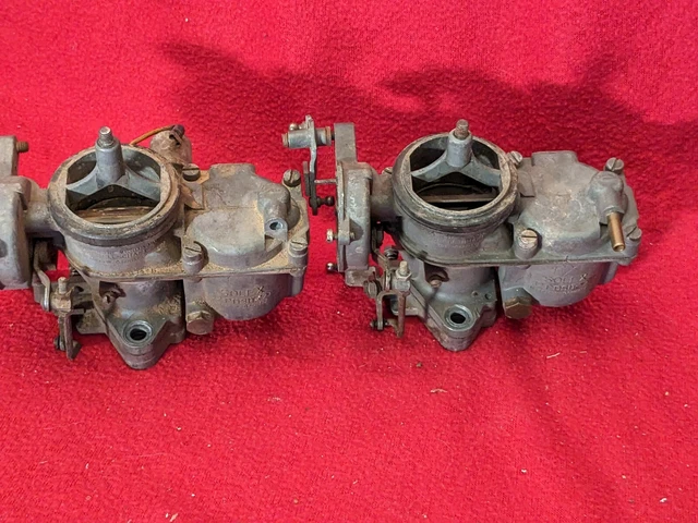 2x VW SOLEX 32-PDSIT-2 CARBURETORS - For parts or rebuild 2x VW SOLEX 32-PDSIT-2 CARBURETORS - For parts or rebuild