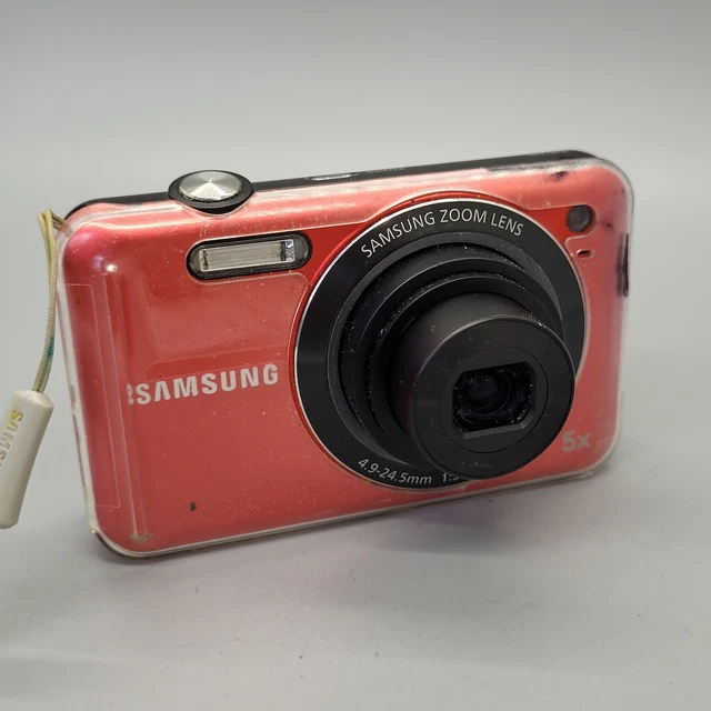 Samsung ES75 14,2 megapixel fotocamera digitale compatta testata in rosso 8