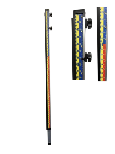 LaserLine GR1000 10' Direct Elevation Reading Rod in Tenths & Cut/Fill