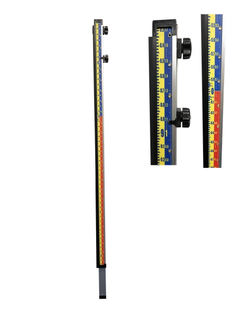 LaserLine GR1000 10' Direct Elevation Reading Rod in Tenths & Cut/Fill