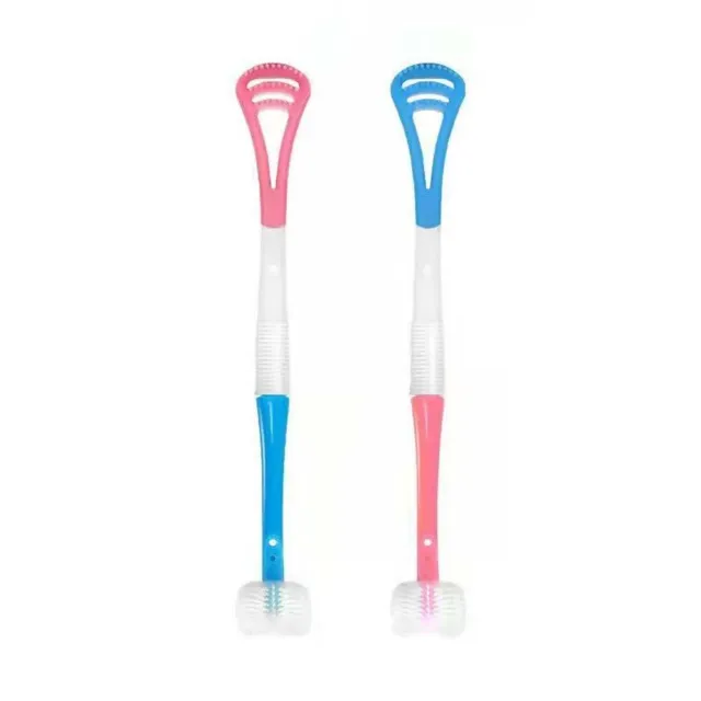 Soft Bristles Three-sided Toothbrush Oral Care Tool Micro-Nano Kids Toothbrush