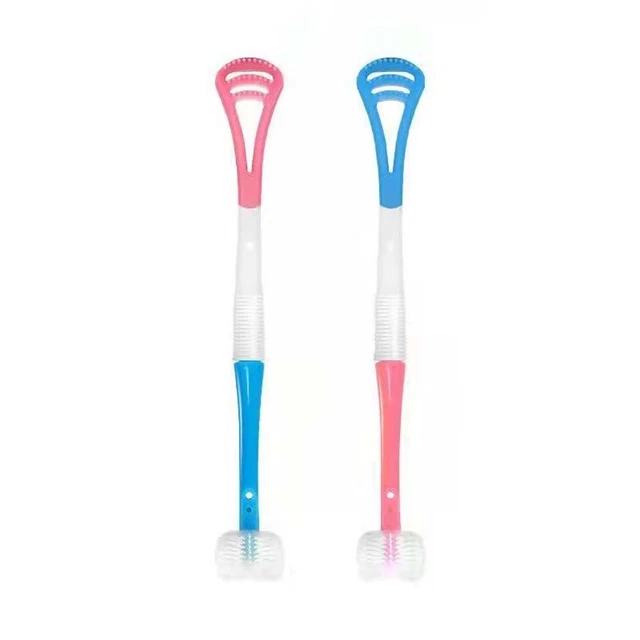 Soft Bristles Three-sided Toothbrush Oral Care Tool Micro-Nano Kids Toothbrush
