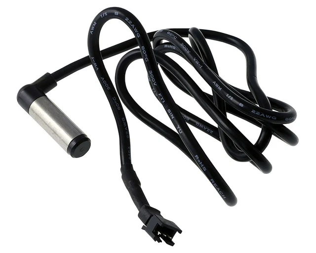 Capteur de vitesse KOSO 1750mm connecteurs noirs, actif