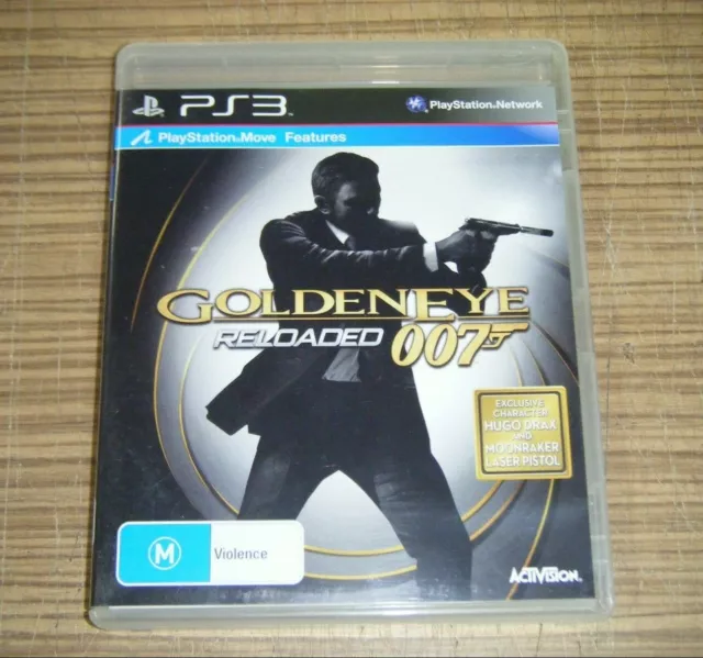 GoldenEye 007: Reloaded PS3 (Sony PlayStation 3, 2011) Complete In