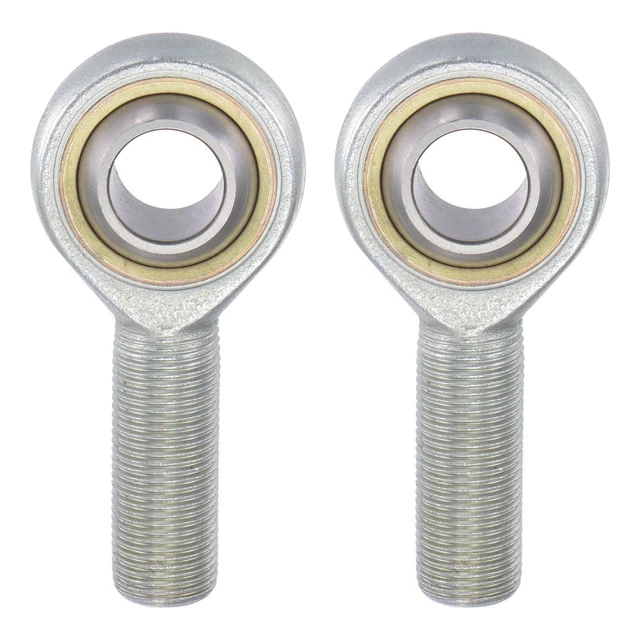 2pcs SA18TK POSA18 Rod End Bearing 18mm Bore M18x1.5 Left Hand Male Thread