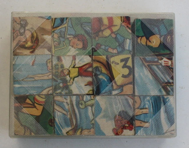 ANCIEN JEU DE cubes en bois EUR 5,00 - PicClick FR