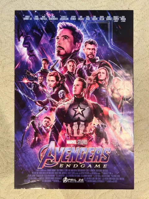 Avengers: Endgame - Movie Poster / Print (Regular Style) (Size: 24" X 36")