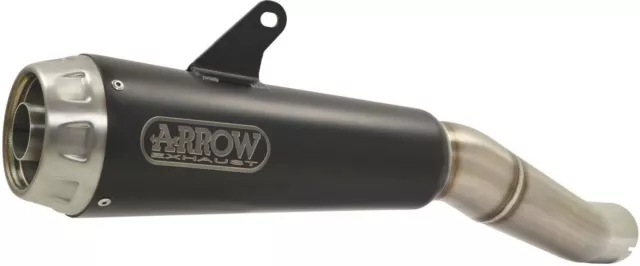 71206PRN - Terminale Scarico Arrow Pro-Race Dark Kawasaki Ninja / Z 650 (17-22)