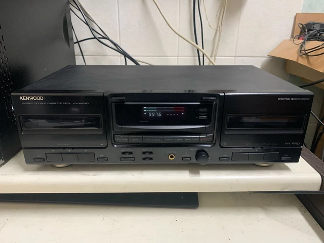 DOPPIA PIASTRA A CASSETTA AIWA WX - 180 DA RIPARARE VINTAGE