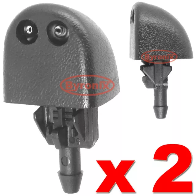 Renault Trafic Windscreen Washer Jets Front Water Nozzle Spray X2 Genuine