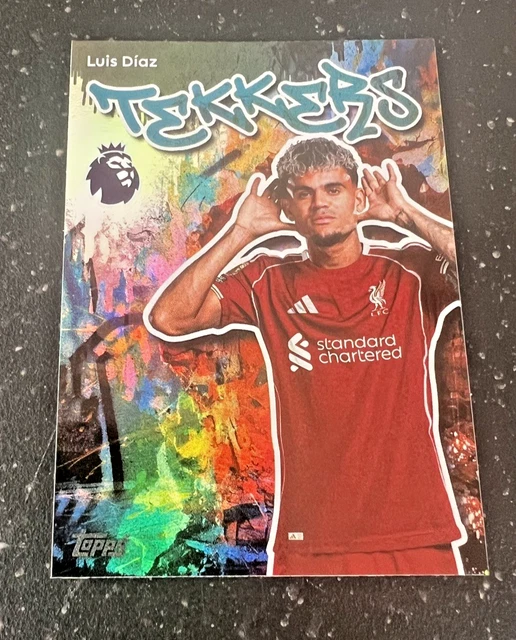 2026 Topps Premier League Yellow Parallel Cards #1-#177 – Bruno Fernandes, Haaland, Saka, Salah - View #5