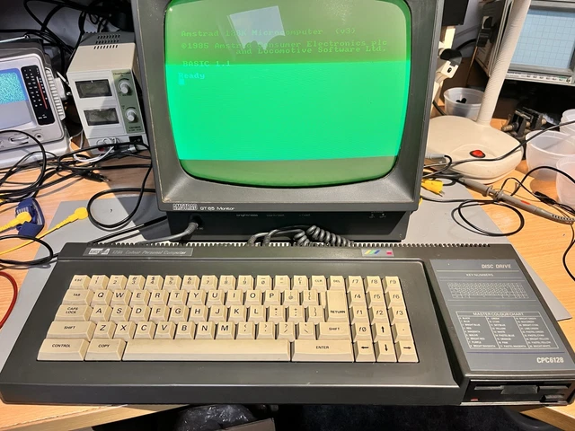 ECRAN MONITEUR GT 65 ☆ Amstrad Cpc 464, 664, 6128 ☆ Monochrome (Vert) ☆ Test Ok✓ EUR 29,00 - FR
