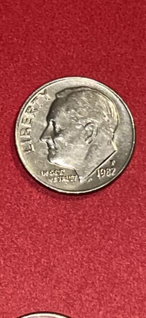 1982 P Ddo/ddr/P Filled In And 1983 D Ddo/ddr Roosevelt Dime