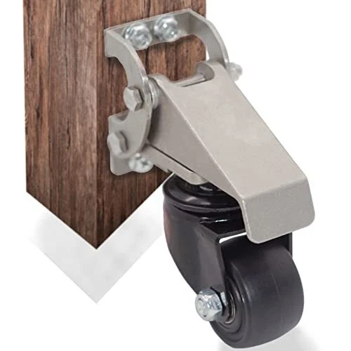 Workbench Casters Kit Lifting Casters - Heavy Duty 880lbs Capacity Retractable