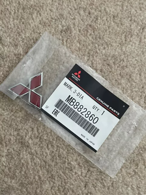 Genuine Mitsubishi Lancer Evolution Rear Boot Badge EVO 4 5