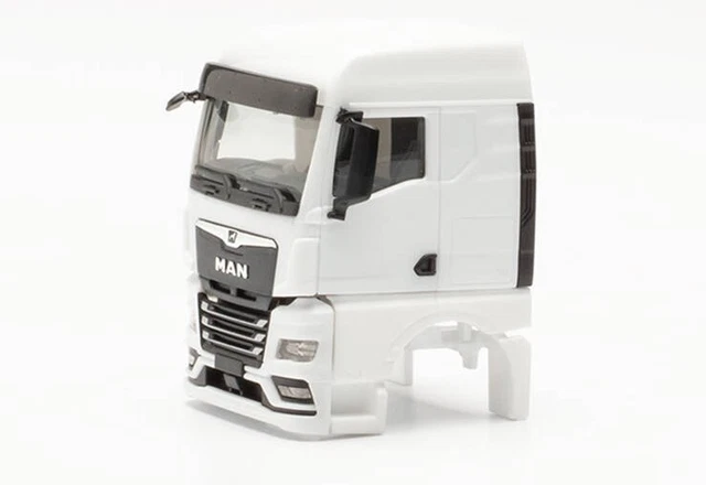 Modèle Réduit Herpa MAN TGX GM Semi-remorque Surbaissée Max Wild - Échelle 1:87, Neuf