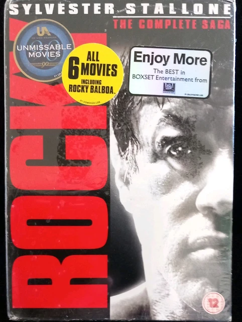 【中古DVD】ROCKY THE COMPLETE SAGA DTSコレクション ROCKY : THE Complete Saga - 6 Film, New & Sealed DVD Boxset