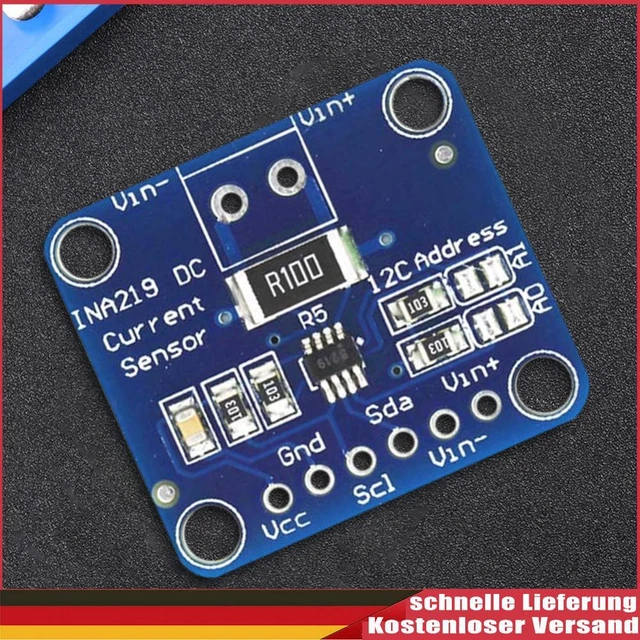 Module Zero Speed Sensor MCU-219 INA219 BI-DIRECTIONAL Current Sensor Breakout Module I2C Zero ...