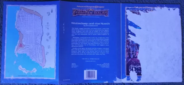 TSR - Advanced Dungeons And Dragons 1E Forgotten Realms- Waterdeep And The North