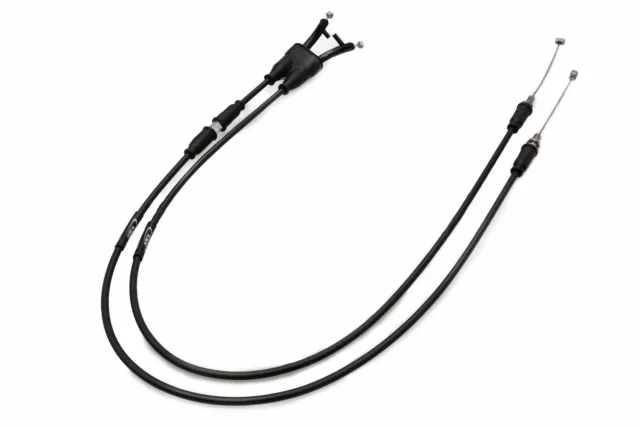 AS3 VENHILL THROTTLE CABLES for KAWASAKI ZX10R 2016-2018 BLACK