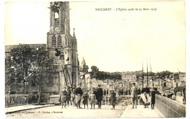 (S-105221) France - 54 - Baccarat Cpa