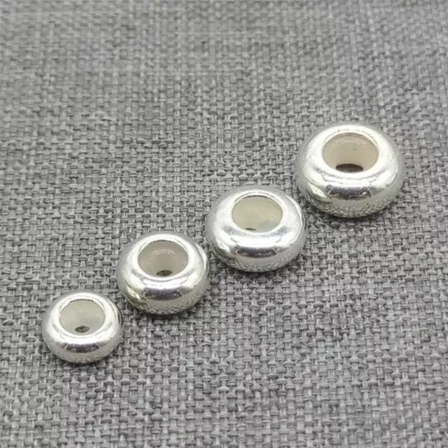 Sterling silver on sale spacer beads