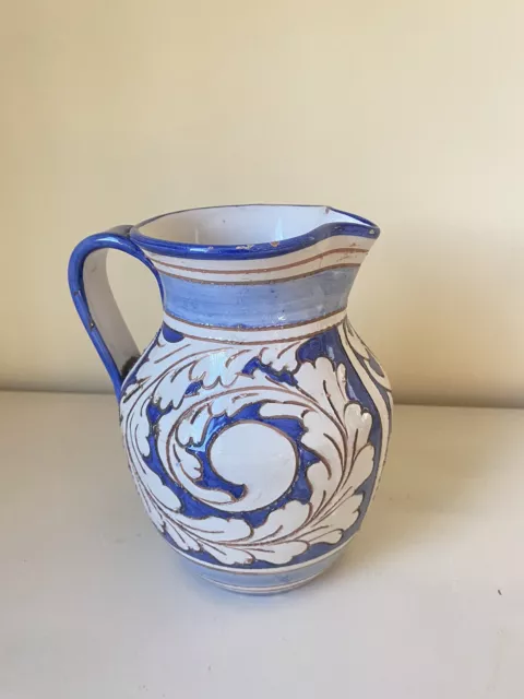 Brocca D’Epoca In Ceramica Smaltata