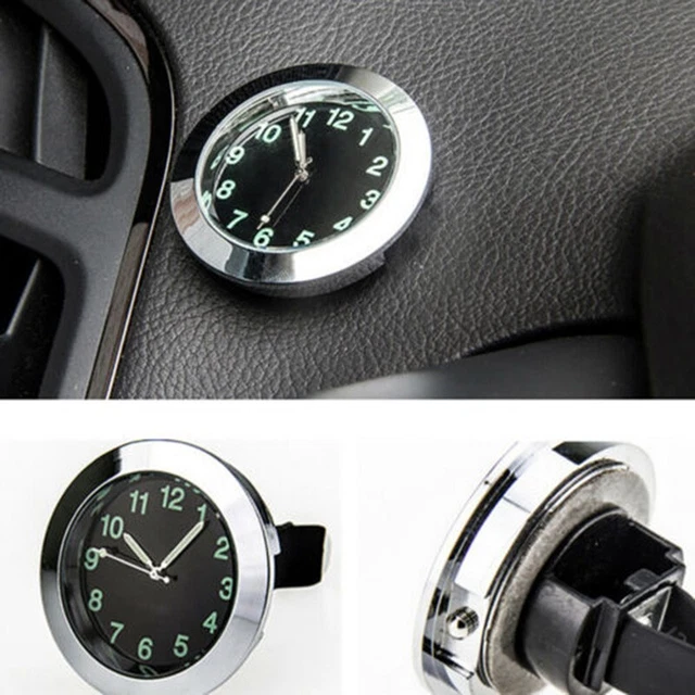 Horloge Tactile Pour Tableau De Bord Voiture - LED Rétroéclairée, Design Compact, Facile à Installer