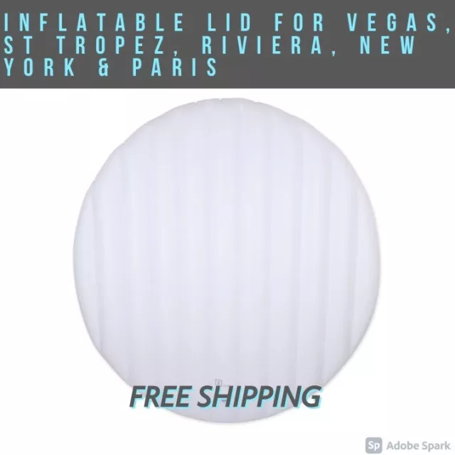 Lay-Z-Spa Inflatable Lid Cover - Lazy Spa  Vegas/Paris NEW-SEALED