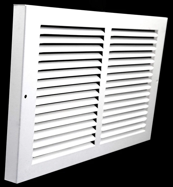 30″ X 6″ Baseboard Return Air Grille - HVAC Vent Duct Cover - 7/8″ Margin Turnba