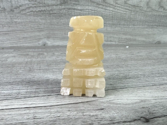 White Brown Marble / Onyx Stone Replacement Pawn Chess Piece