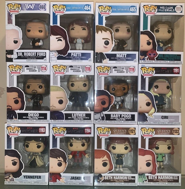 Pop! Bundle - TV: Witcher - His Dark Materials - Leftovers - Umbrella Academy