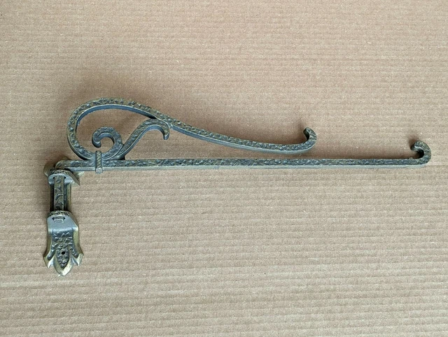 Victorian Cast Iron Swing Arm Curtain Rod Holdback Dovercraft