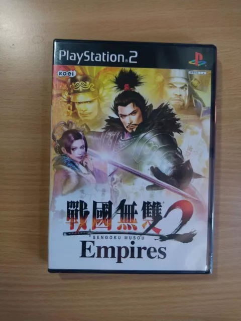 PS2 Sengoku Musou 2 (II): Empires (Japan Ver.) (New/Sealed) SONY PLAYSTATION 2 A