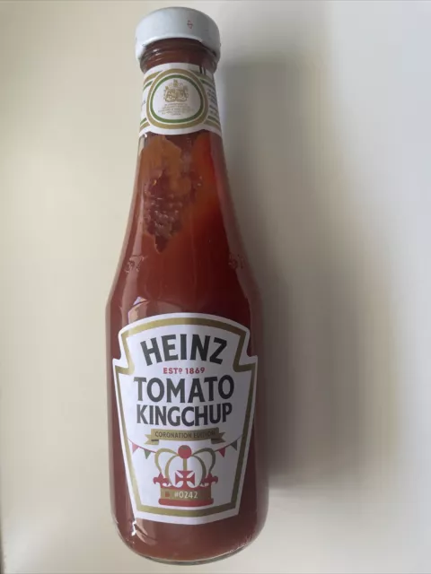 Heinz Tomato Kingchup - King Charles Coronation - Limited Edition 570 👑 #0242