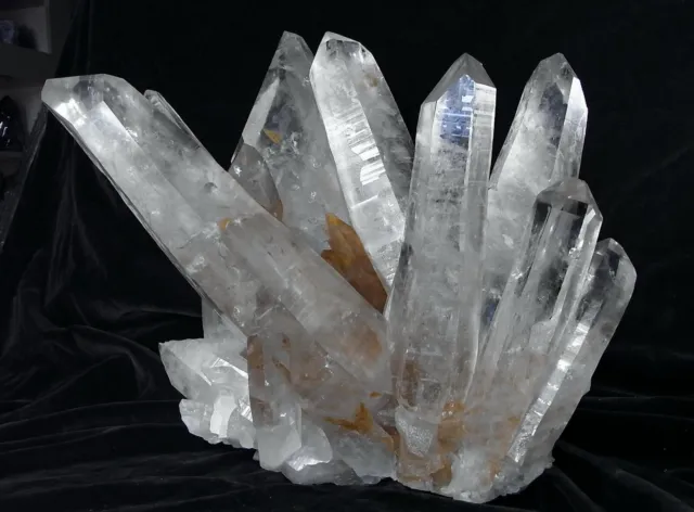 Bergkristall - Rauchquarz Stufe mit Riesen Kristallen, ca.: 27kg