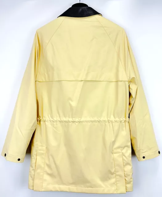 LORO PIANA MEN'S Storm System Olympic Rain Coat Medium 8 10 Yellow ...