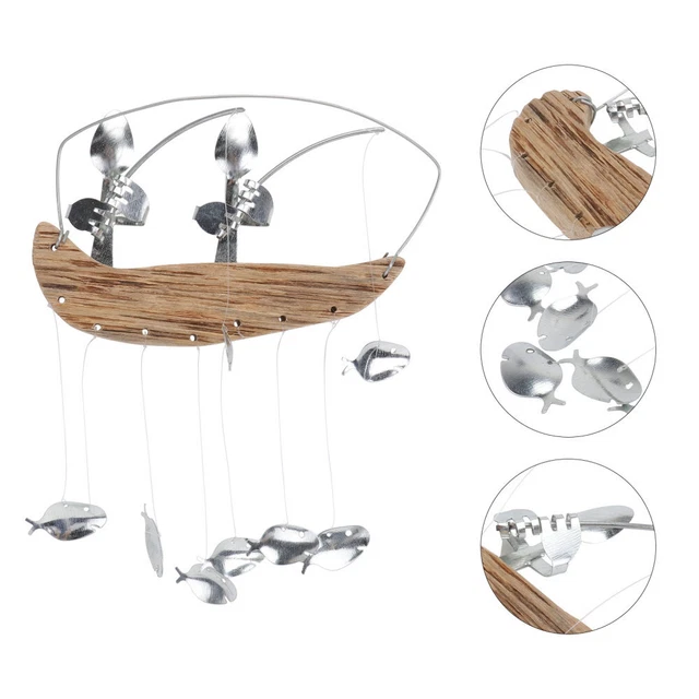 1pc Fisherman-Windbell Yard Wind Chimes Terrasse Glockendekoration