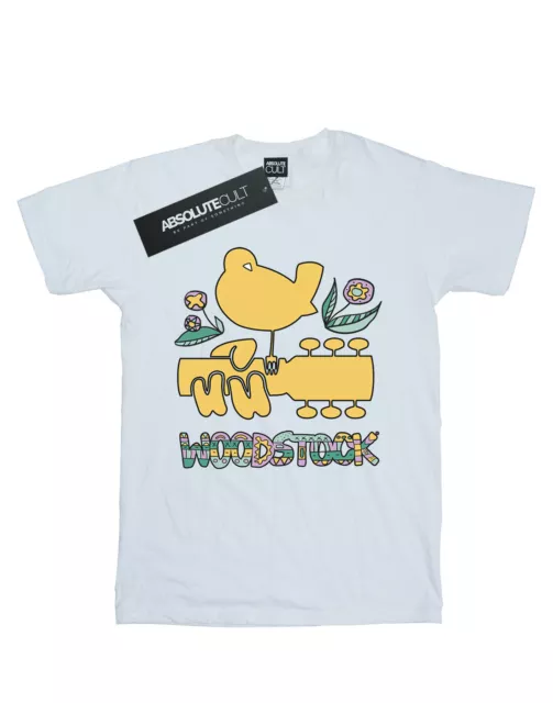 Woodstock Bird Aztec Pattern Boyfriend Fit officiel Femmes Dames T-shirt