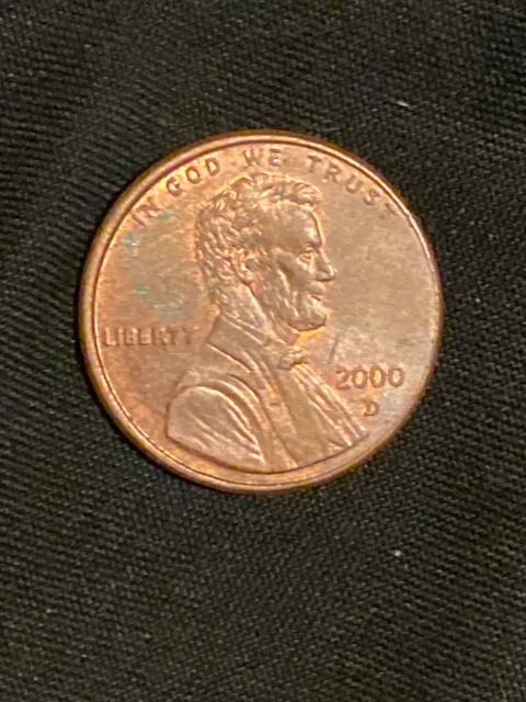 2000 D broadstruck penny